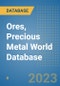 Ores, Precious Metal World Database - Product Image