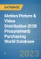 Motion Picture & Video Distribution (B2B Procurement) Purchasing World Database - Product Image