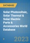 Solar Photovoltaic, Solar Thermal & Solar Electric Parts & Accessories World Database - Product Image