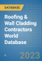 Roofing & Wall Cladding Contractors World Database - Product Image