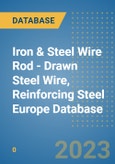 Iron & Steel Wire Rod - Drawn Steel Wire, Reinforcing Steel Europe Database- Product Image