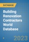 Building Renovation Contractors World Database - Product Image