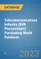 Telecommunications Industry (B2B Procurement) Purchasing World Database - Product Image