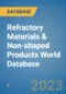 Refractory Materials & Non-shaped Products World Database - Product Image