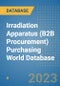 Irradiation Apparatus (B2B Procurement) Purchasing World Database - Product Image