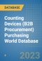 Counting Devices (B2B Procurement) Purchasing World Database - Product Image