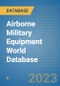 Airborne Military Equipment World Database - Product Image