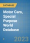 Motor Cars, Special Purpose World Database - Product Image