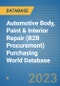 Automotive Body, Paint & Interior Repair (B2B Procurement) Purchasing World Database - Product Image