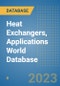 Heat Exchangers, Applications World Database - Product Image
