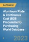 Aluminum Plate & Continuous Cast (B2B Procurement) Purchasing World Database - Product Image