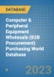 Computer & Peripheral Equipment Wholesale (B2B Procurement) Purchasing World Database - Product Image