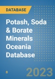 Potash, Soda & Borate Minerals Oceania Database- Product Image
