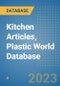 Kitchen Articles, Plastic World Database - Product Image