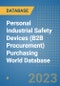 Personal Industrial Safety Devices (B2B Procurement) Purchasing World Database - Product Image