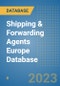 Shipping & Forwarding Agents Europe Database - Product Image