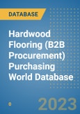 Hardwood Flooring (B2B Procurement) Purchasing World Database- Product Image