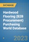 Hardwood Flooring (B2B Procurement) Purchasing World Database - Product Thumbnail Image