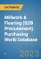Millwork & Flooring (B2B Procurement) Purchasing World Database - Product Image