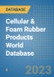 Cellular & Foam Rubber Products World Database - Product Image