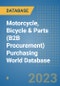 Motorcycle, Bicycle & Parts (B2B Procurement) Purchasing World Database - Product Image