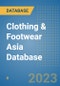 Clothing & Footwear Asia Database - Product Image