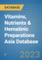 Vitamins, Nutrients & Hematinic Preparations Asia Database - Product Image