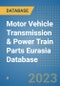 Motor Vehicle Transmission & Power Train Parts Eurasia Database - Product Thumbnail Image