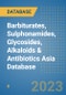 Barbiturates, Sulphonamides, Glycosides, Alkaloids & Antibiotics Asia Database - Product Image