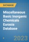 Miscellaneous Basic Inorganic Chemicals Eurasia Database - Product Thumbnail Image