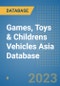 Games, Toys & Childrens Vehicles Asia Database - Product Image