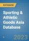 Sporting & Athletic Goods Asia Database - Product Image