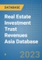 Real Estate Investment Trust Revenues Asia Database - Product Image