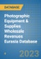 Photographic Equipment & Supplies Wholesale Revenues Eurasia Database - Product Thumbnail Image