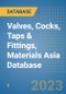 Valves, Cocks, Taps & Fittings, Materials Asia Database - Product Image