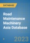 Road Maintenance Machinery Asia Database - Product Image