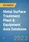 Metal Surface Treatment Plant & Equipment Asia Database - Product Image