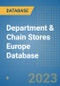 Department & Chain Stores Europe Database - Product Image