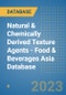Natural & Chemically Derived Texture Agents - Food & Beverages Asia Database - Product Thumbnail Image