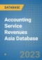 Accounting Service Revenues Asia Database - Product Image