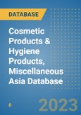 Cosmetic Products & Hygiene Products, Miscellaneous Asia Database- Product Image