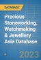 Precious Stoneworking, Watchmaking & Jewellery Asia Database - Product Image