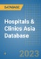 Hospitals & Clinics Asia Database - Product Image