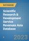 Scientific Research & Development Service Revenues Asia Database - Product Image