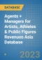 Agents + Managers for Artists, Athletes & Public Figures Revenues Asia Database - Product Image