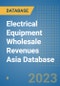 Electrical Equipment Wholesale Revenues Asia Database - Product Image