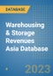Warehousing & Storage Revenues Asia Database - Product Image