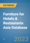 Furniture for Hotels & Restaurants Asia Database - Product Image