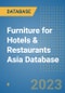Furniture for Hotels & Restaurants Asia Database - Product Image