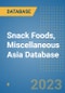 Snack Foods, Miscellaneous Asia Database - Product Image